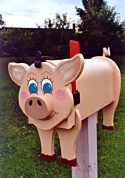 pig mailbox