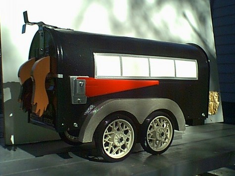 horse trailer mailbox