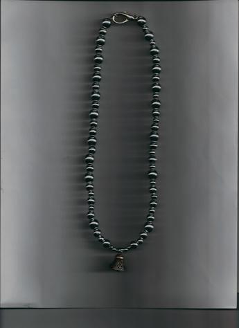 Charming & Stylishly Comfortable Silver Bell Chime 13 inch Necklace.