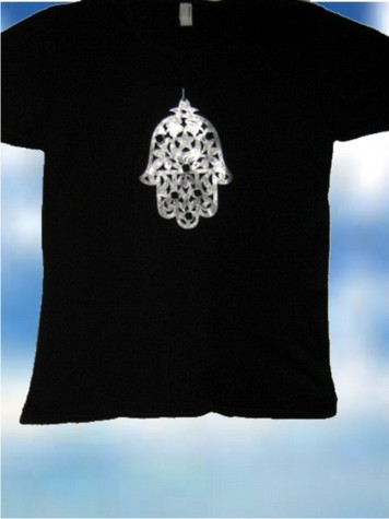front view of tee