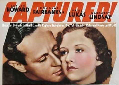 Captured! (1933)(DVD-R) in Artcase w/FREE U.S. Shipping!
