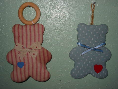 Bear Heart Wall Hangings