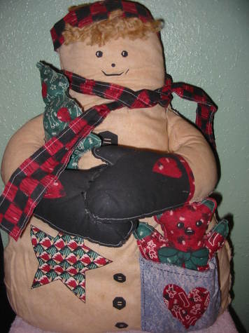 Snowman Front View