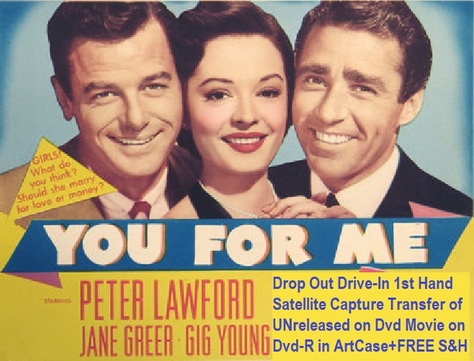 "You For Me" (1952)(DVD-R)