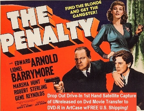 "The Penalty" (1941)(DVD-R)